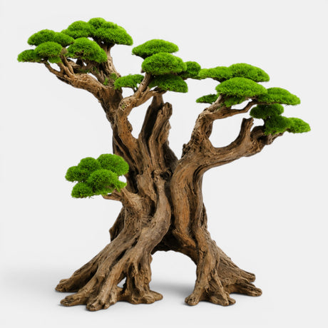Mosswood Resin Bonsai Tree