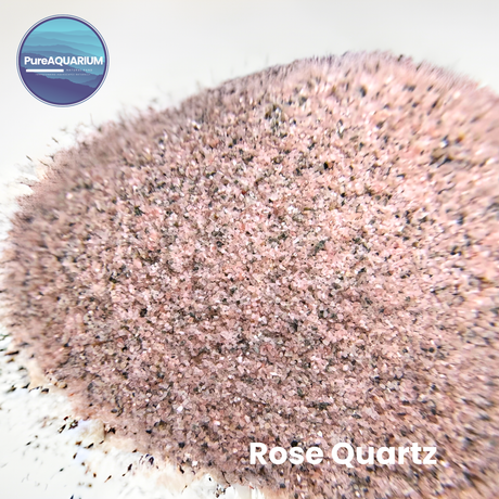 PureAquarium Natural Sand - Rose Quartz - The Aquascape Shop