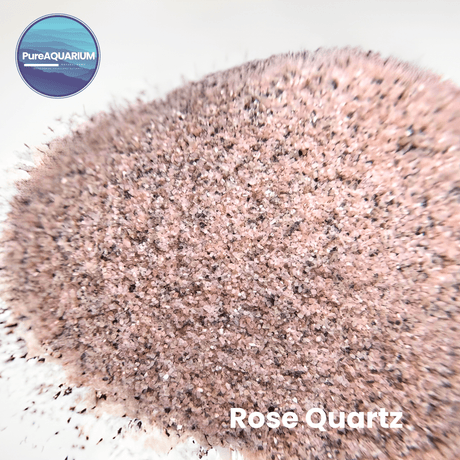 PureAquarium Natural Sand - Rose Quartz - The Aquascape Shop