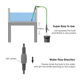 Qanvee Adjustable Gravel Vacuum E Series - The Aquascape Shop