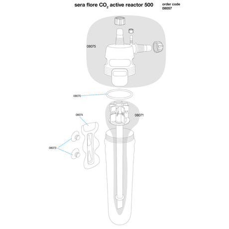 Sera Flore CO2 Active Reactor - The Aquascape Shop