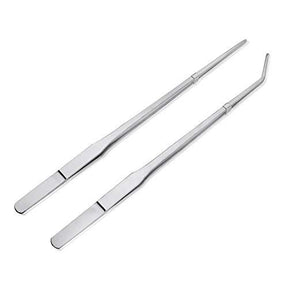 Stainless Steel Aquarium Planting Tweezers - The Aquascape Shop