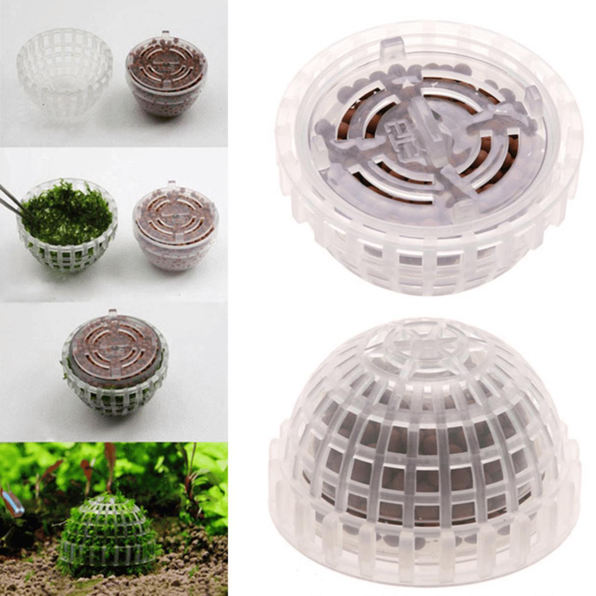 Submerged Moss Ball Holder - The Aquascape Shop
