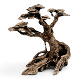 The Aquascape Shop Timeless Forest Set 2-piece resin bonsai tree aquarium hardscape with intricate trunk and root details.