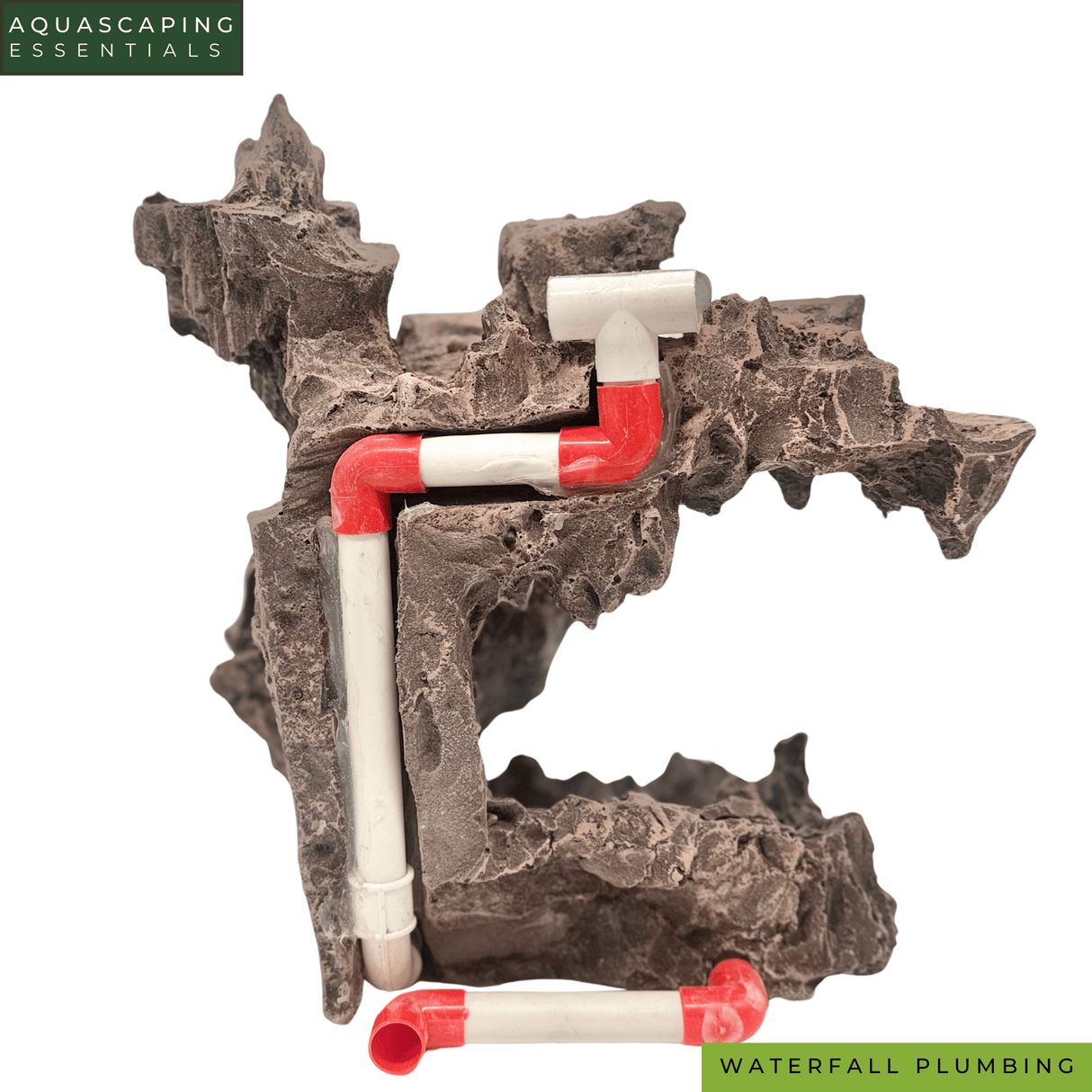 Thunderstone Rockscape Resin Sand Waterfall - The Aquascape Shop