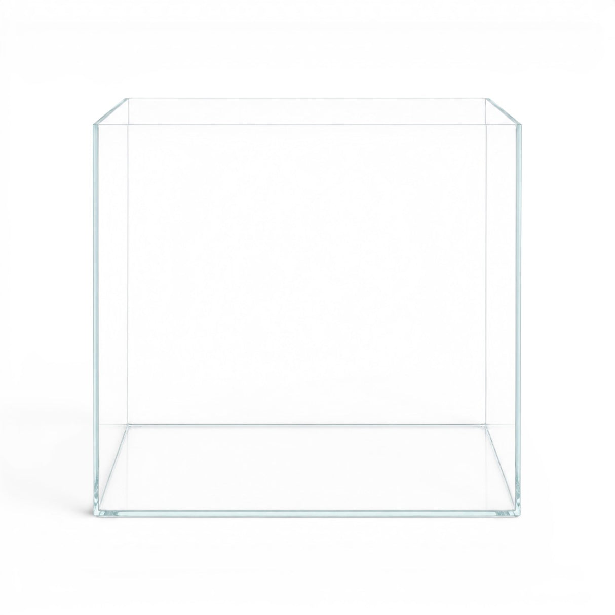 Aquascaping Essentials 超清晰无边框立方体水族箱 - 15.6L（25x25x25cm，5mm 玻璃）