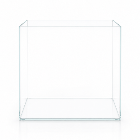 Aquascaping Essentials Ultra Clear Rimless Cube Aquarium – 27L (30x30x30cm, 5mm Glass)