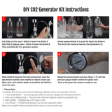 UUIDEAR DIY D201S CO₂ Generator Kit for Planted Aquariums - The Aquascape Shop