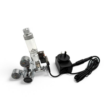 UUIDEAR PRO M100 Dual Gauge Mini CO₂ Regulator - The Aquascape Shop