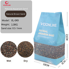 Voonline Natural Brown Sand - The Aquascape Shop