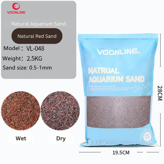 Voonline Natural Red Sand - The Aquascape Shop