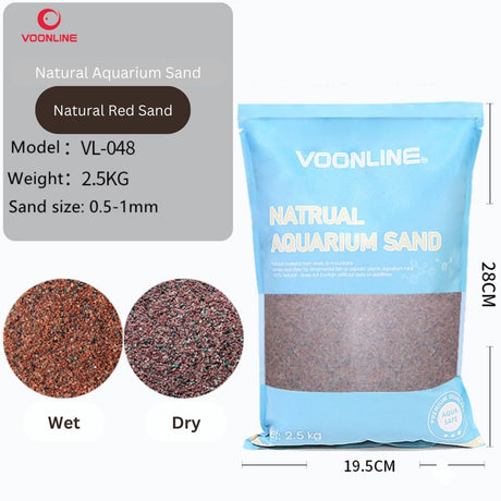 Voonline Natural Red Sand - The Aquascape Shop