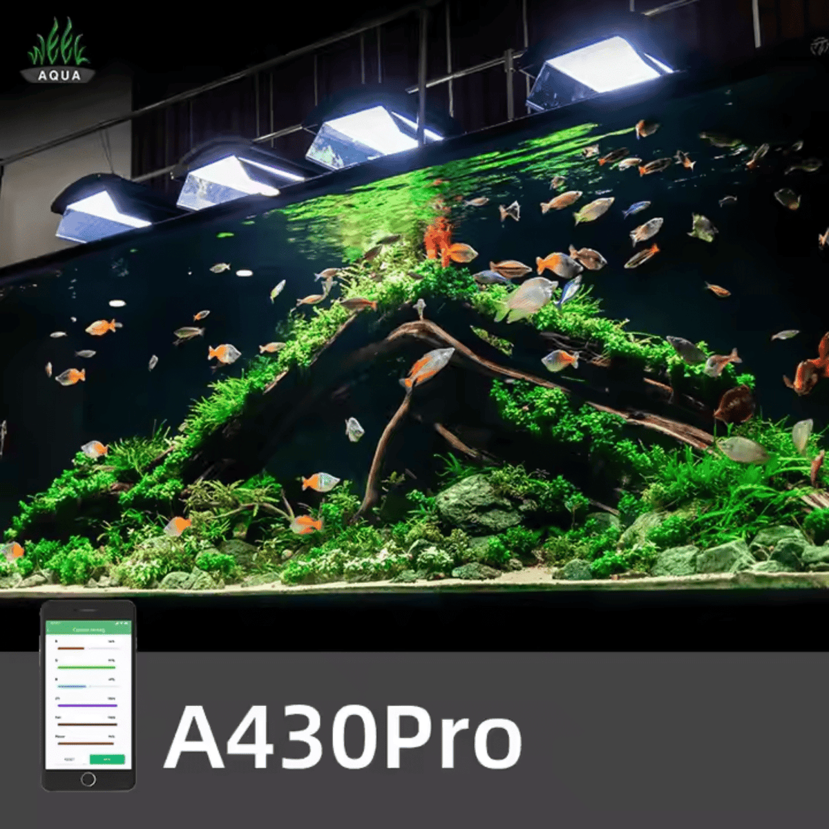 Week Aqua A Series RGB-UV LED 60-90cm | The Aquascape Shop