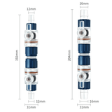 Week Aqua Double Tap Filter Hose Connector – Quick - Disconnect for Canister Filters - The Aquascape Shop