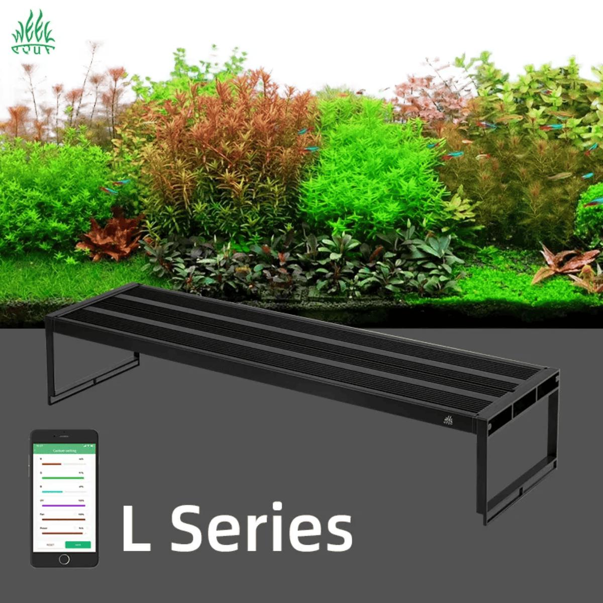 Week Aqua L Series PRO-K RGB-UV LED – The Aquascape Shop