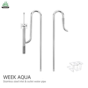 Week Aqua Metallic Lily Pipe & Skimmer Adjustable Outlet - The Aquascape Shop
