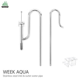 Week Aqua Metallic Lily Pipe & Skimmer Fixed Outlet - The Aquascape Shop