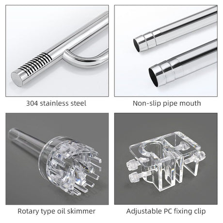 Week Aqua Metallic Lily Pipe & Skimmer Fixed Outlet - The Aquascape Shop