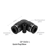 Week Aqua Quick - Plug Elbow Connector - The Aquascape Shop