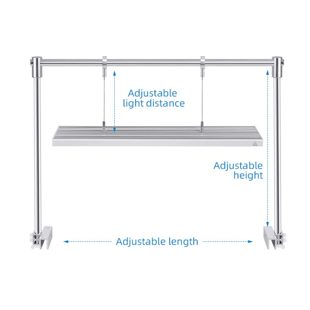 Week Aqua Side - Mount Aquarium Light Stand - The Aquascape Shop