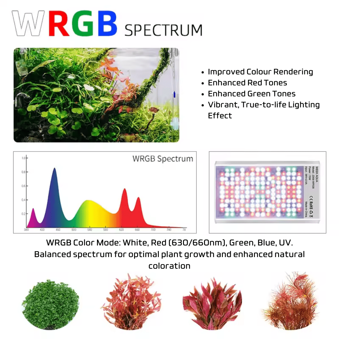 Week Aqua Z200 Series LED | Compact Full Spectrum Aquarium LED