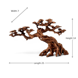 Windswept Resin Bonsai Tree