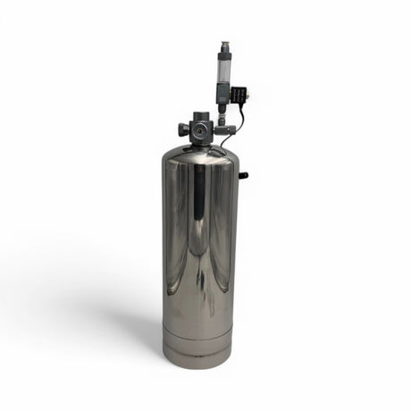 Wyin Aqua Citric Acid CO₂ System – Stainless Steel 5L Complete Kit with Regulator, Solenoid & Diffuser - The Aquascape Shop