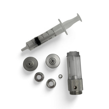 Wyin Aqua Inline CO₂ Bubble Counter with Syringe Refill - The Aquascape Shop