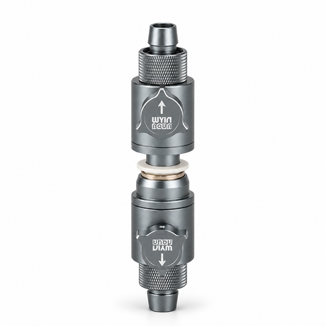 Wyin Aqua 12/16mm quick plug filter hose connector with shut-off valves for canister filters