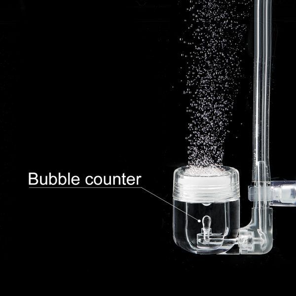 Acrylic All-In-One Co2 Diffuser Bubble Counter