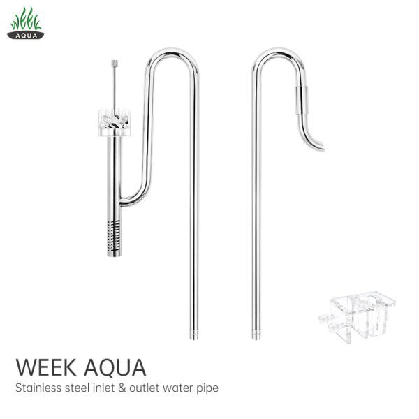 Week Aqua Metallic Lily Pipe & Skimmer Adjustable Outlet