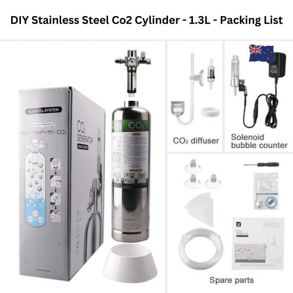 Stainless Steel Co2 Generator Kit - Packing List